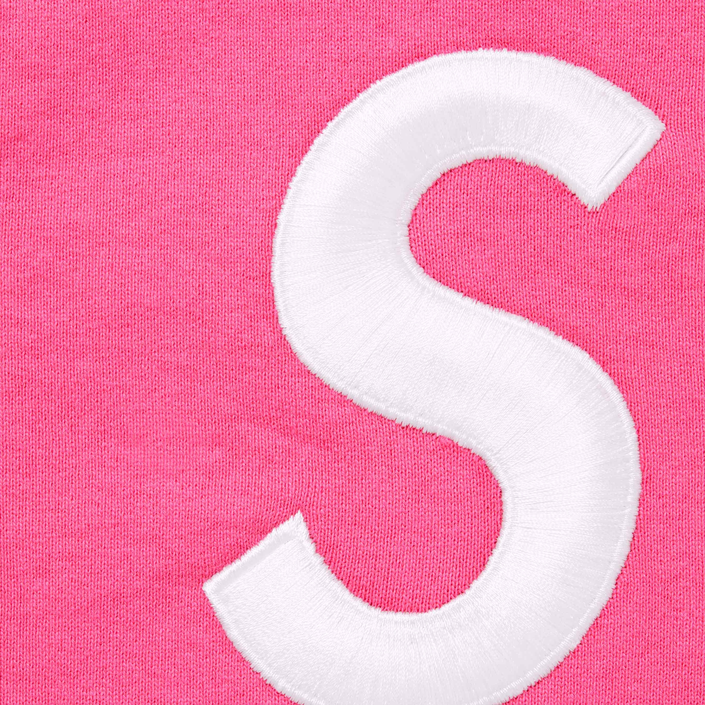 S Logo Zip Up Hooded Sweatshirt view 19